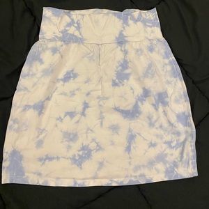 Summer sale// VS Pink tie dye mini skirt
